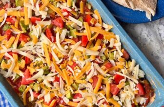Layered Taco Dip-The Southern Lady Cooks versatile recipe mexican